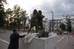 Presentation of the composition of “The mythical fight between Antagoras and Hercules”