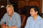 The Mayor of Kos awarded Taavi Vartia, director of the film «Adventure In Greece»